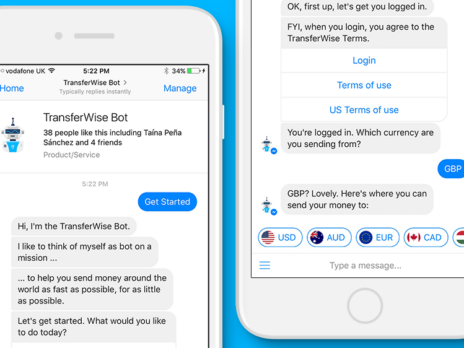 You can now send money abroad using Facebook Messenger - thanks to TransferWise