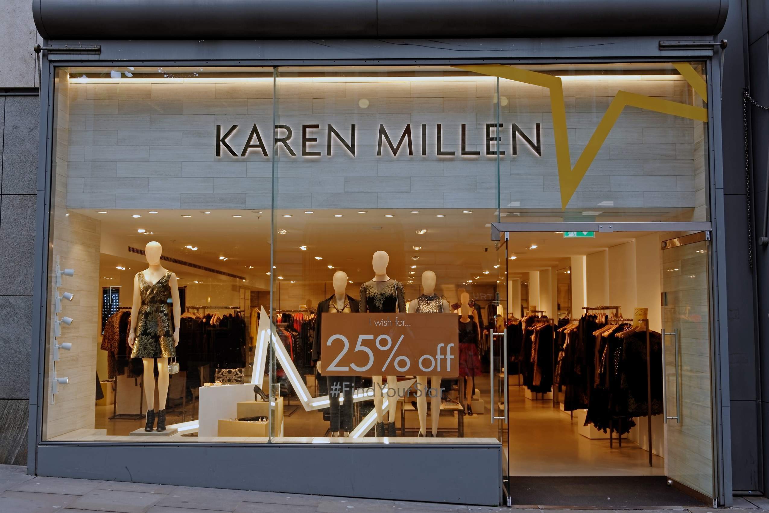 Fashion designer Karen Millen has been declared bankrupt - Verdict