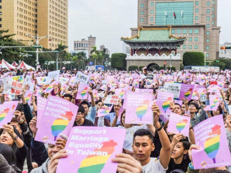 Taiwan set to become first place in Asia to legalise gay marriage