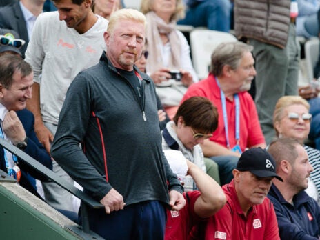 Why did former tennis champion Boris Becker go bankrupt?
