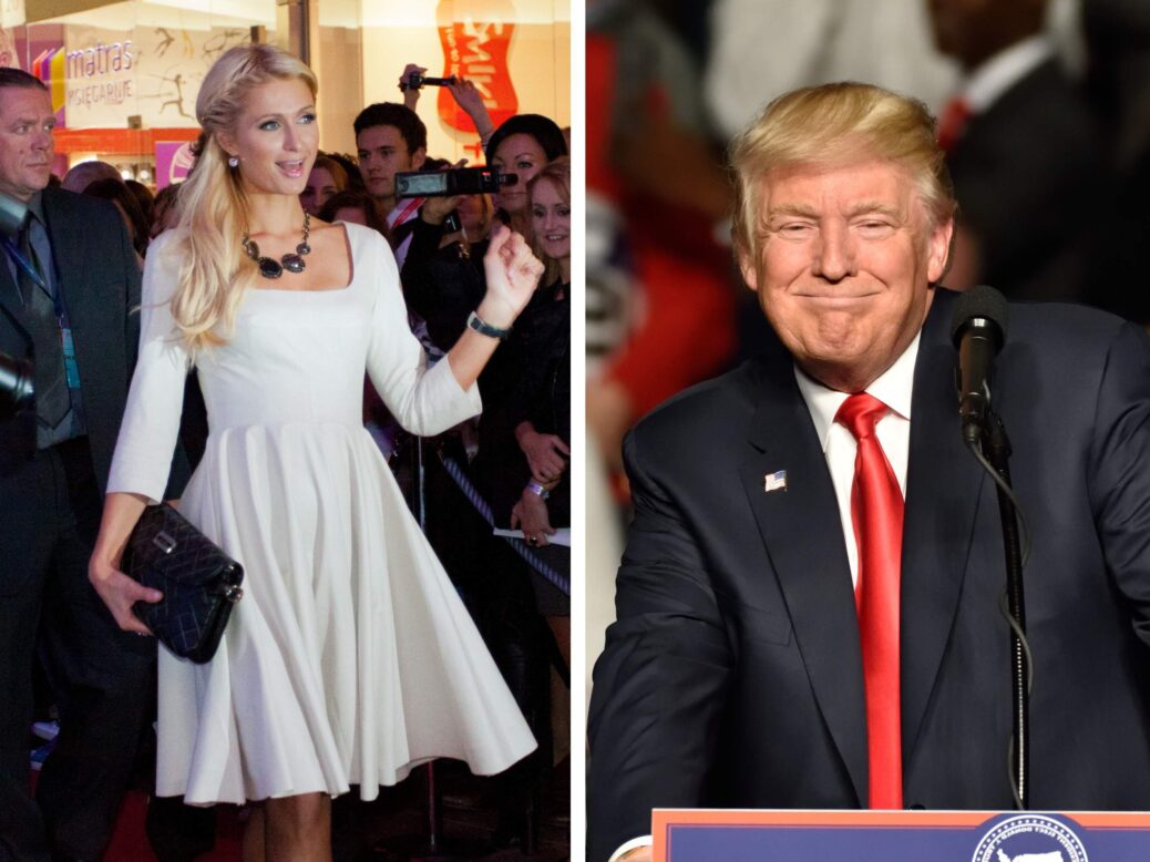 Paris Hilton and Trump - Verdict