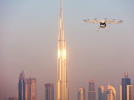Dubai on track to become the first city with flying taxis in the next five years
