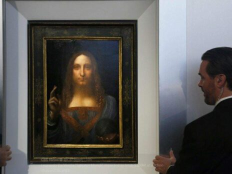 Leonardo da Vinci’s Salvator Mundi expected to fetch $100m at auction