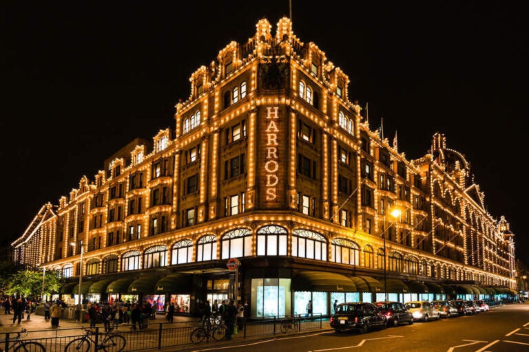 Harrods and Selfridges are winning department store market share