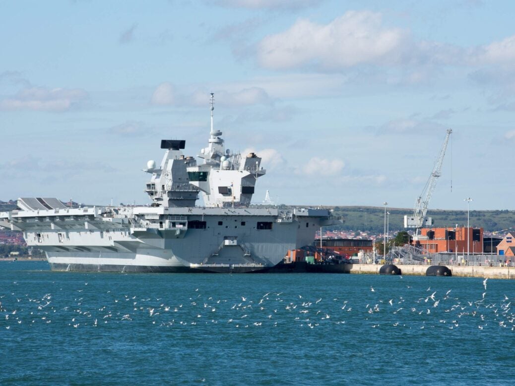 HMS Queen Elizabeth leaks