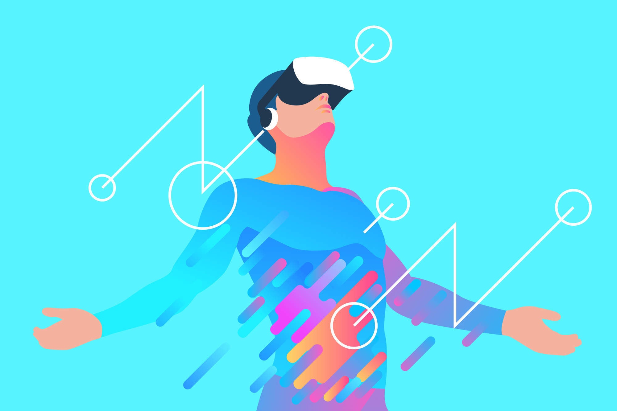 нарушение сна. анимация проснулся. проснулся утром. человек с бессонницей. кошачьи потягивания томас ханна.