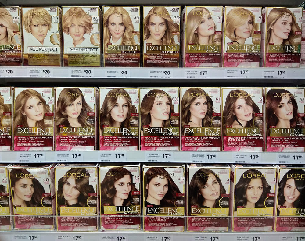 Loreal Botanea Colour Chart