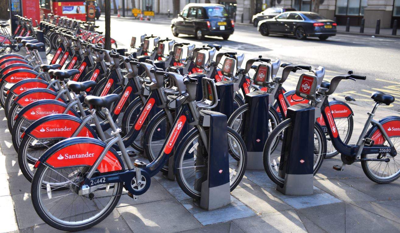 santander bike hire near me