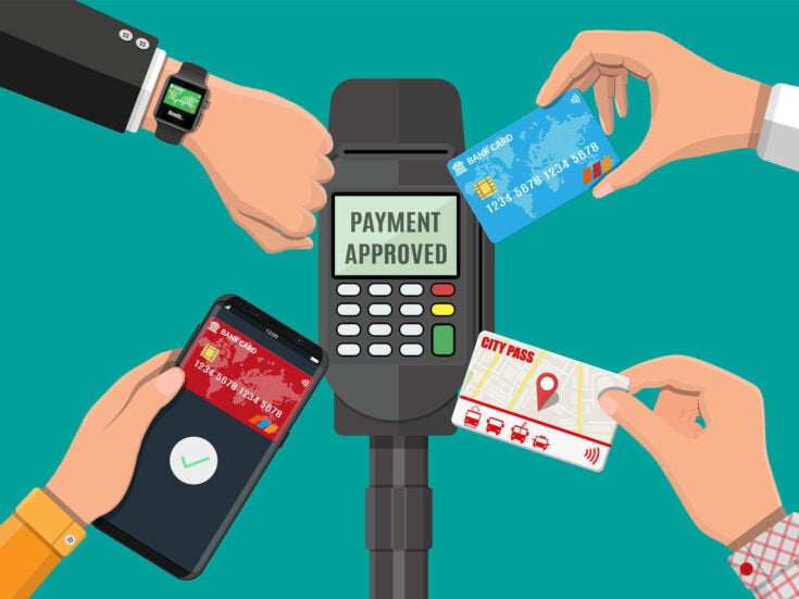 Contactless payments take up boosted by coronavirus