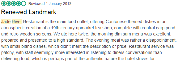 Michelin Guide restaurants - Verdict