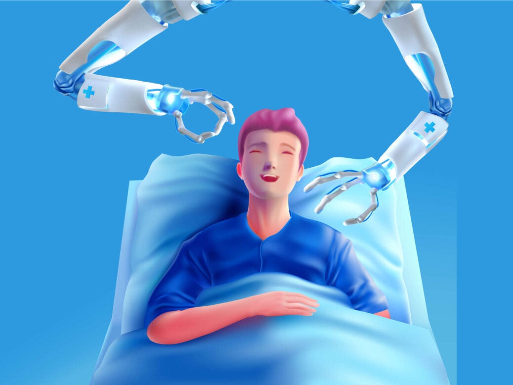 Full automation on the NHS would include bedside robots