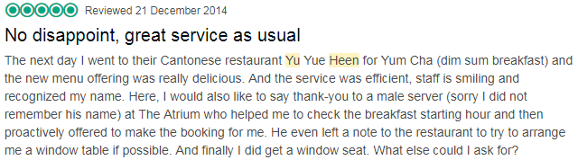 Michelin Guide restaurants - Verdict