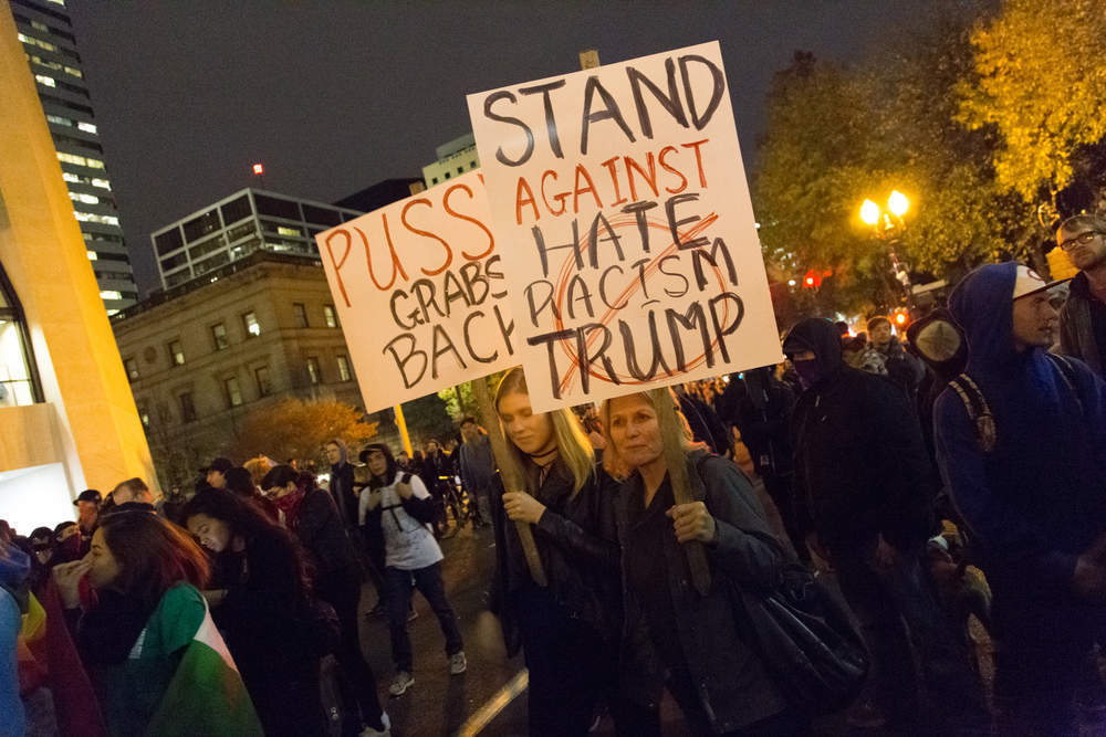 Anti-Trump protests near me - Verdict