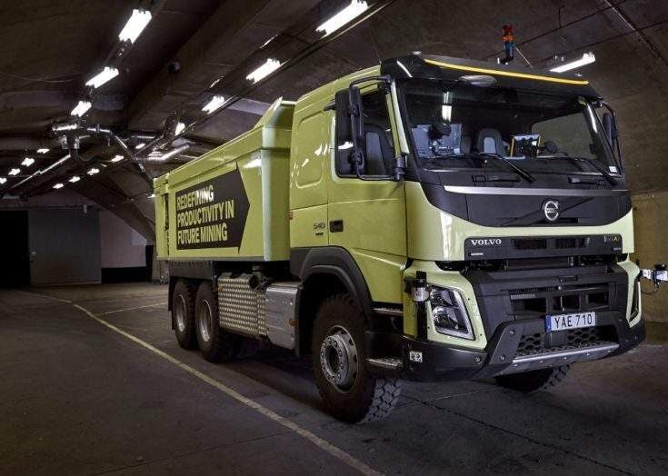 Volvo and Skanska begin tests at prototype all-electric mining site