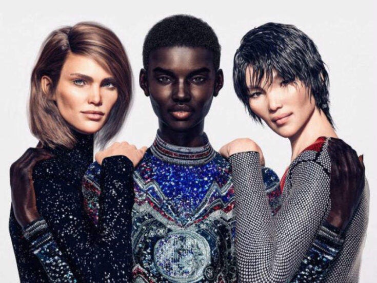 The CGI models causing fear in the fashion industry