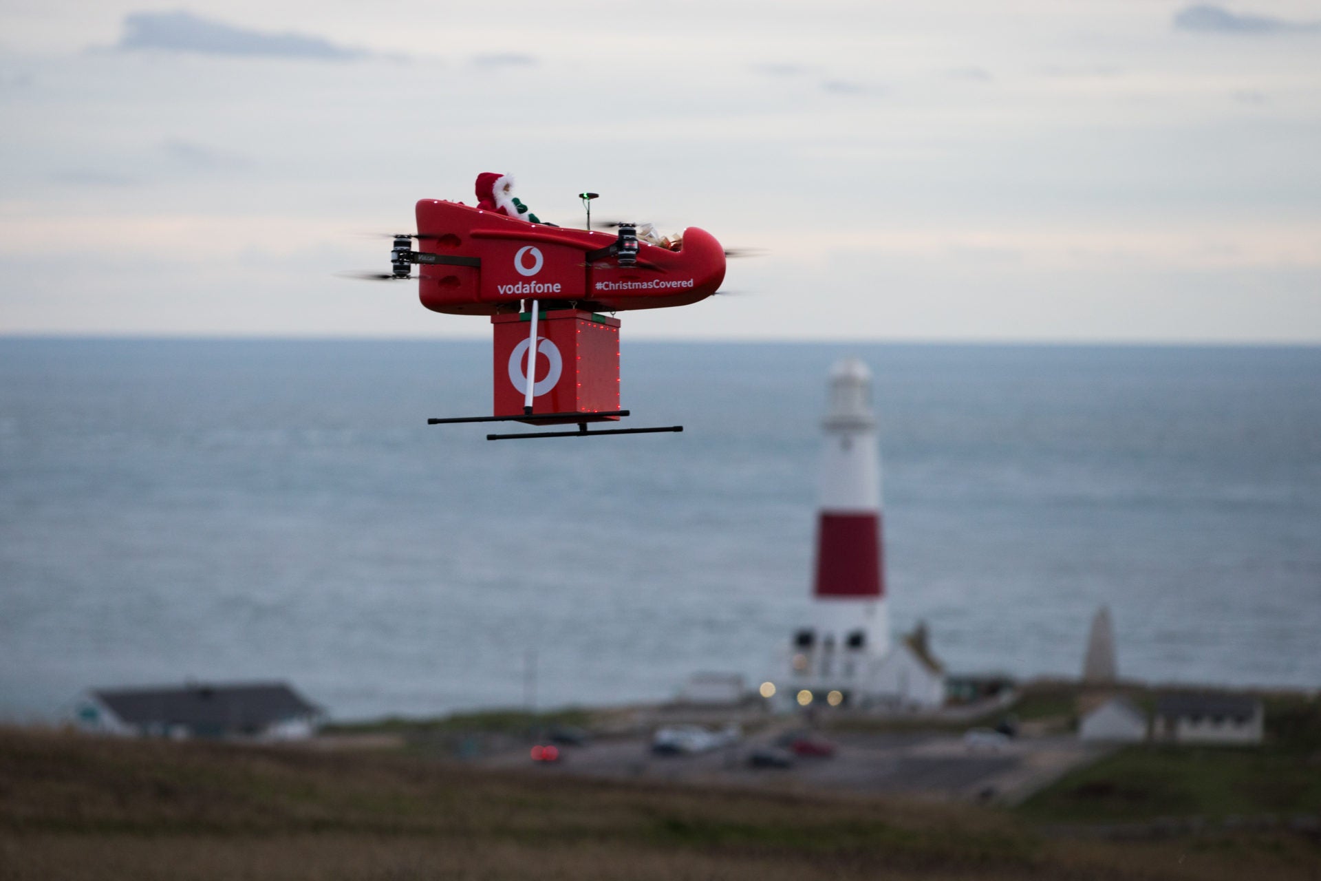 vodafone 4G drone delivery