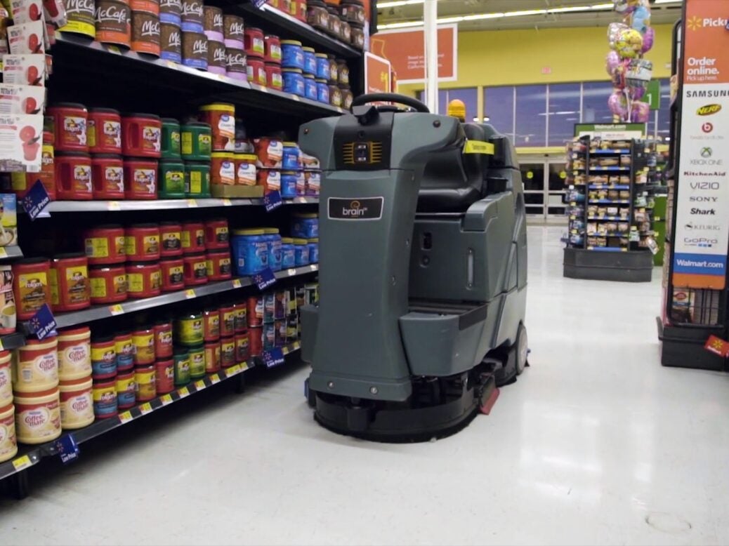Walmart robots powered by Brain Corp