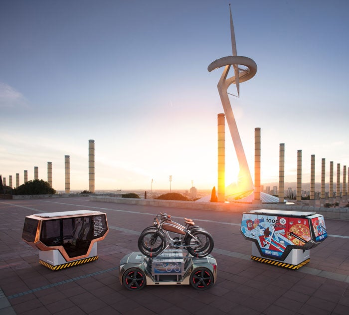 Modular driverless car microSNAP