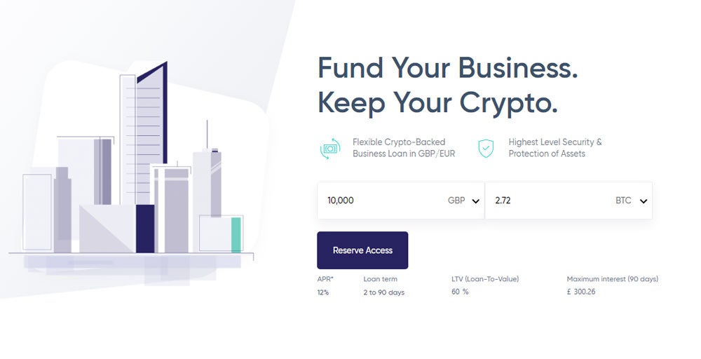 cryptocurrency backed loans: mode