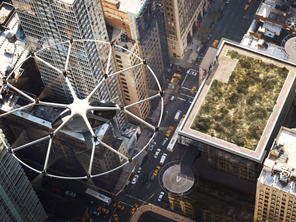 Flying cars of the future: Volocopter