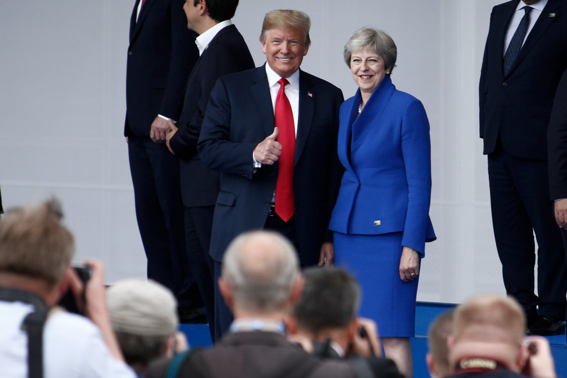 Trump Huawei UK