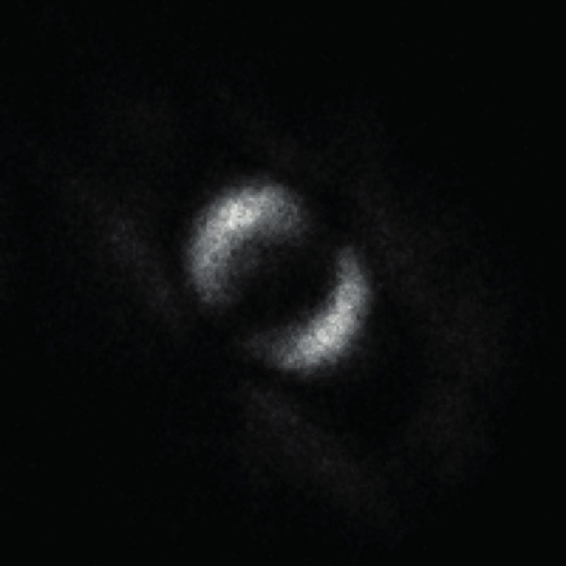 Photo of quantum entanglement