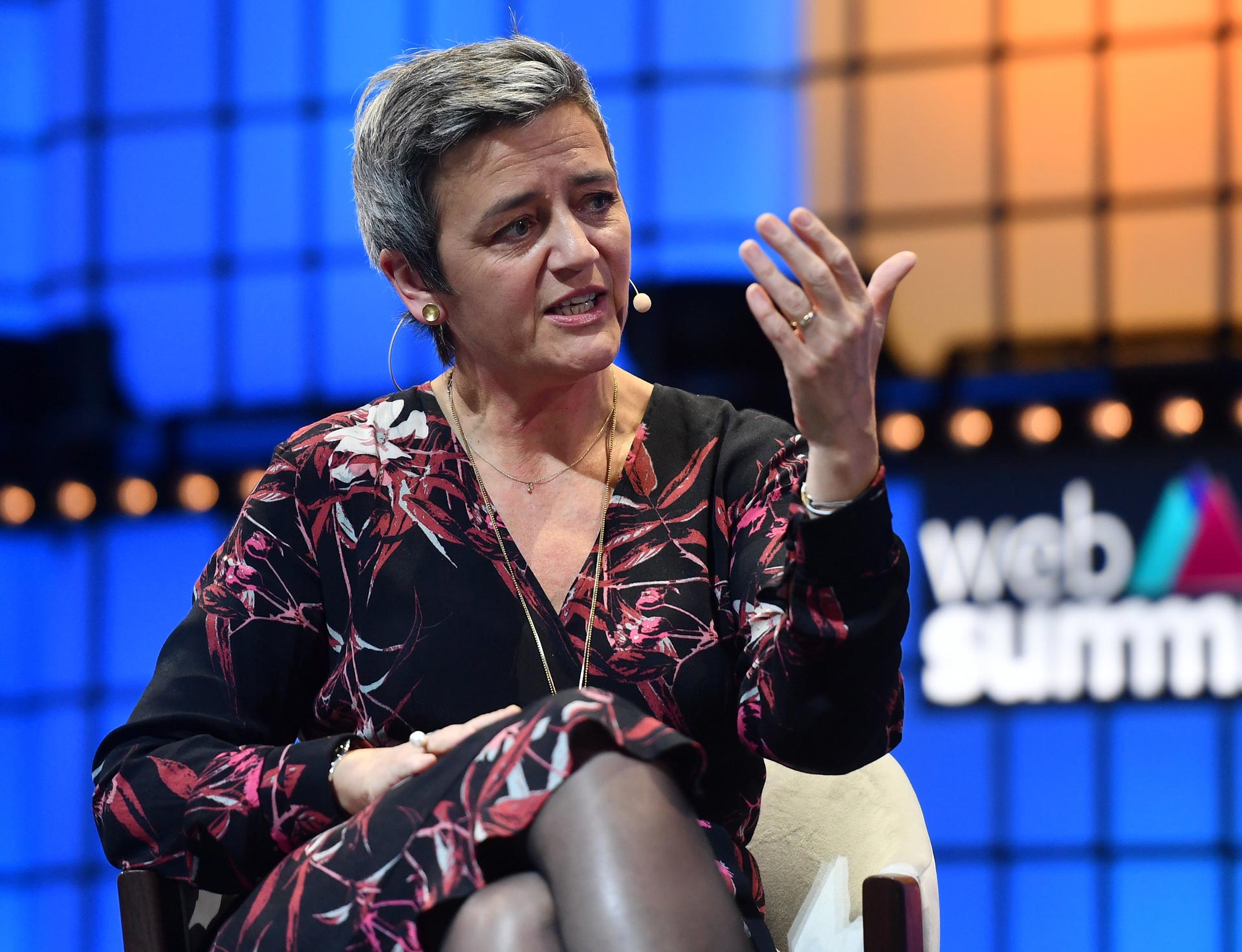 Facebook political advertising Vestager