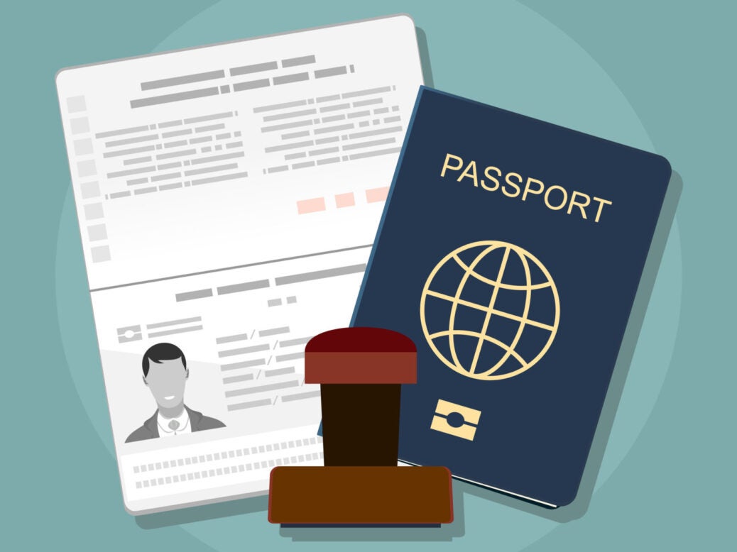 passport scanning