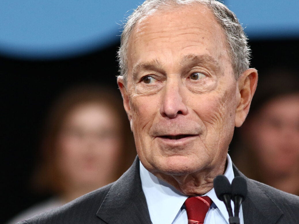 Michael Bloomberg cryptocurrency plans praised by deVere CEO