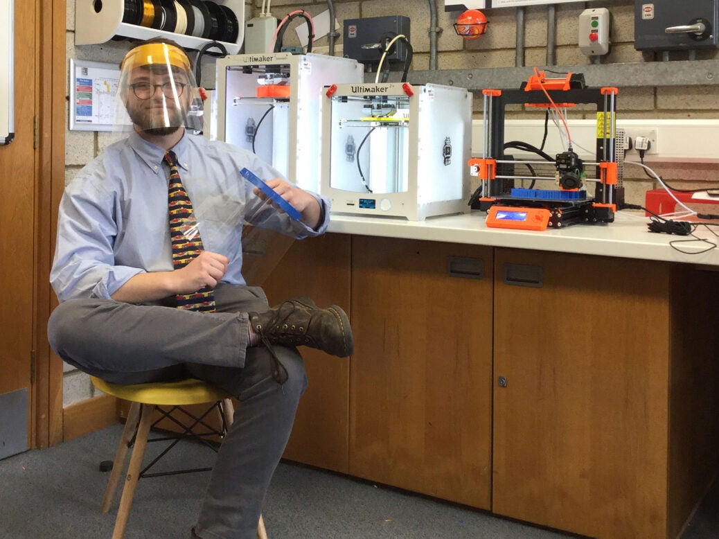Whitgift School 3D printing PPE visors amid the coronavirus
