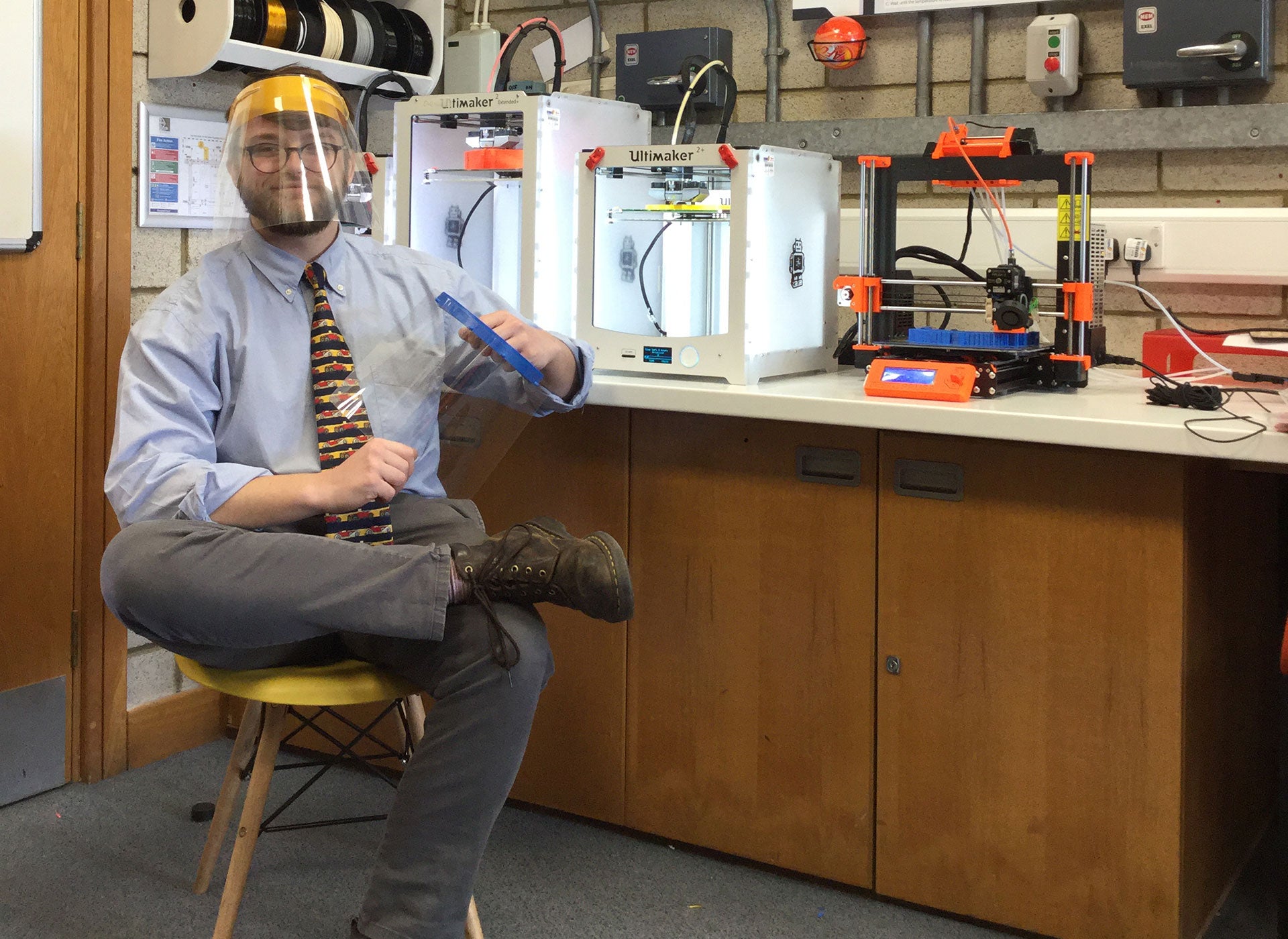 Whitgift School 3D printing PPE visors amid the coronavirus