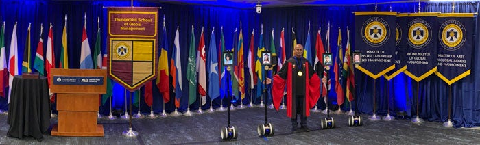telepresence robots students graduation