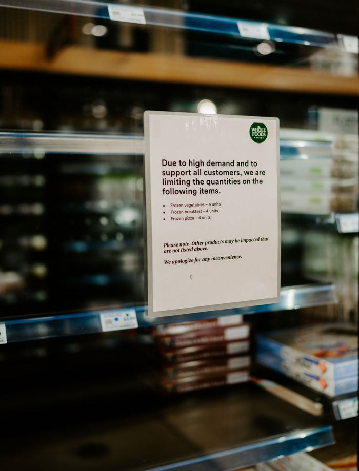 Covid-19 food supply chain technology