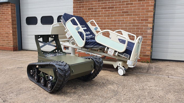 self-driving hospital beds