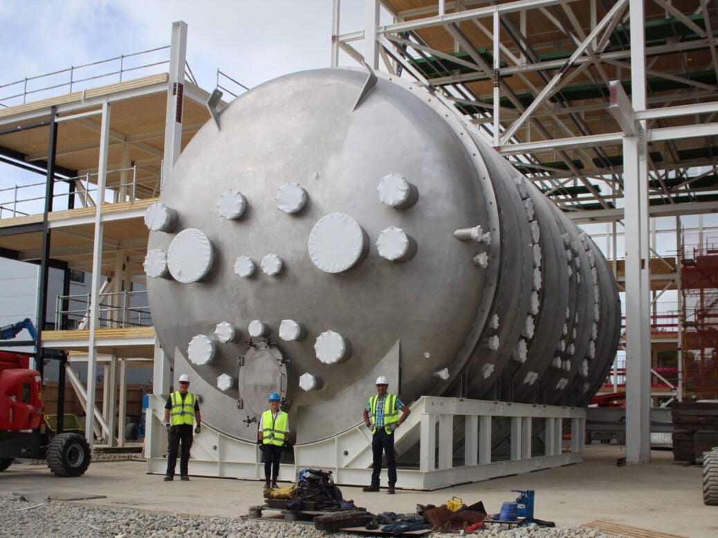 Large Space Test Chamber installed in UK