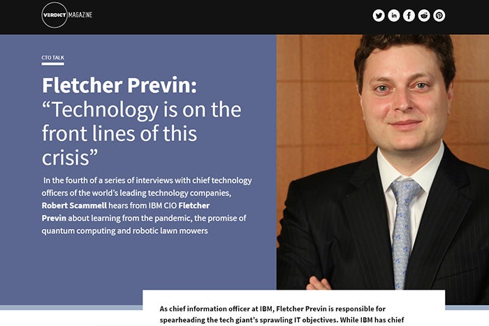 verdict magazine issue 4: Fletcher Previn IBM