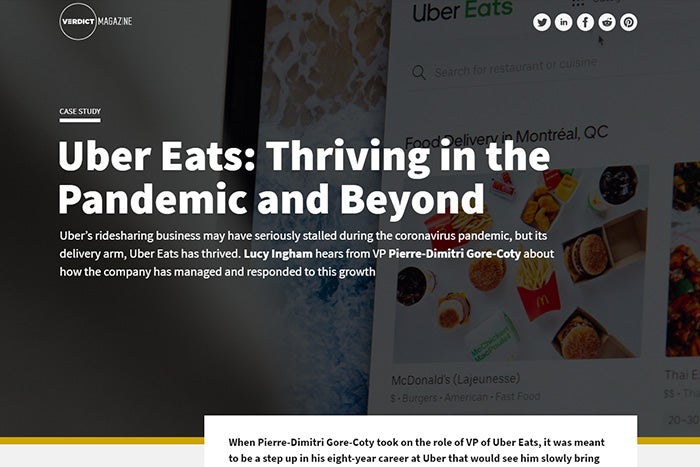 verdict magazine issue 4: Uber Eats