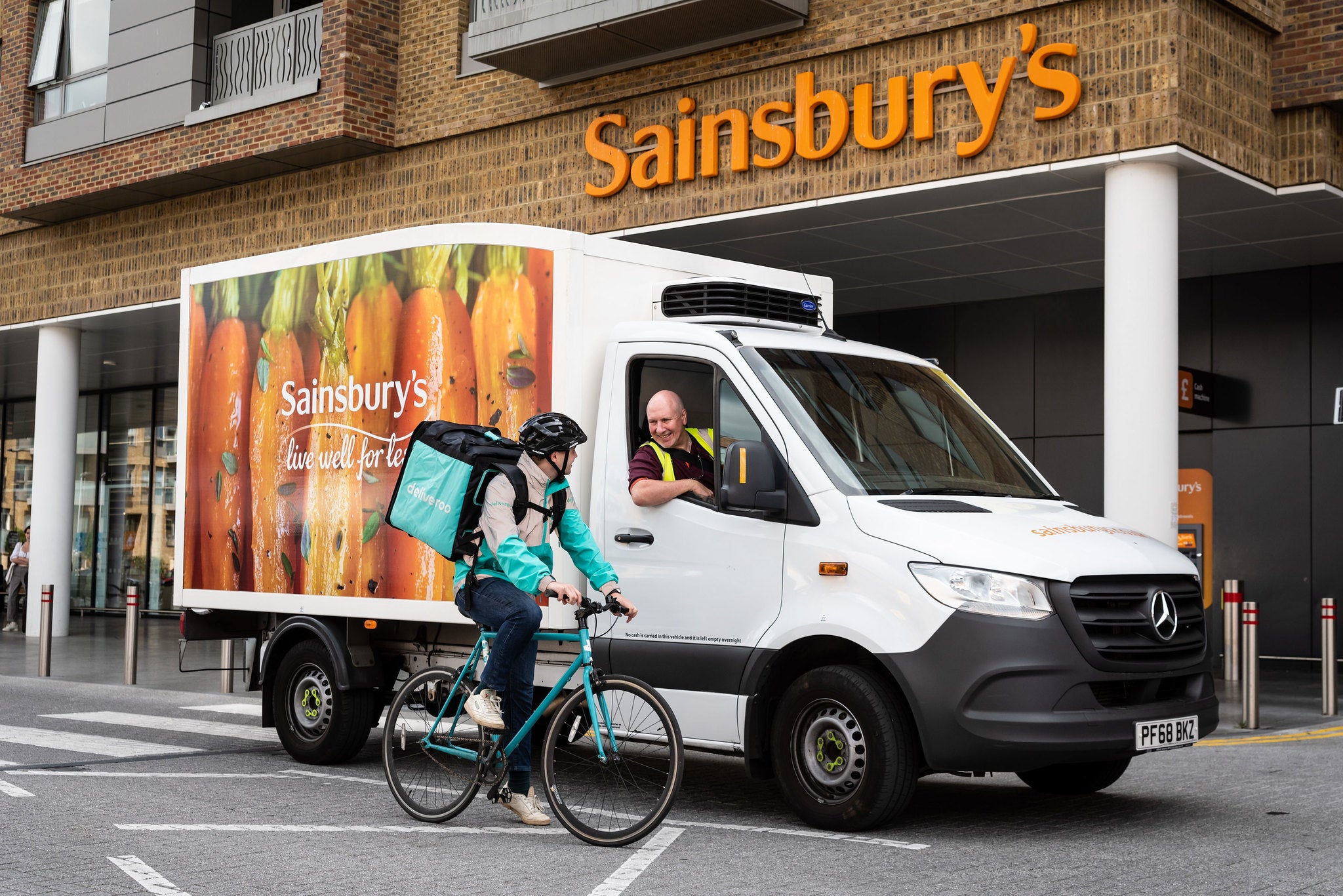 Grocery delivery is Deliveroo's fastest-growing business segment