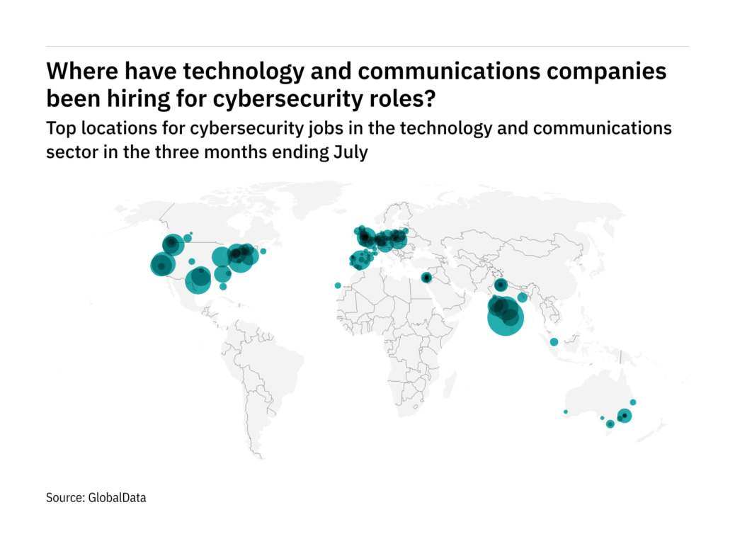 North America is seeing a hiring bounce in tech business cybersecurity roles