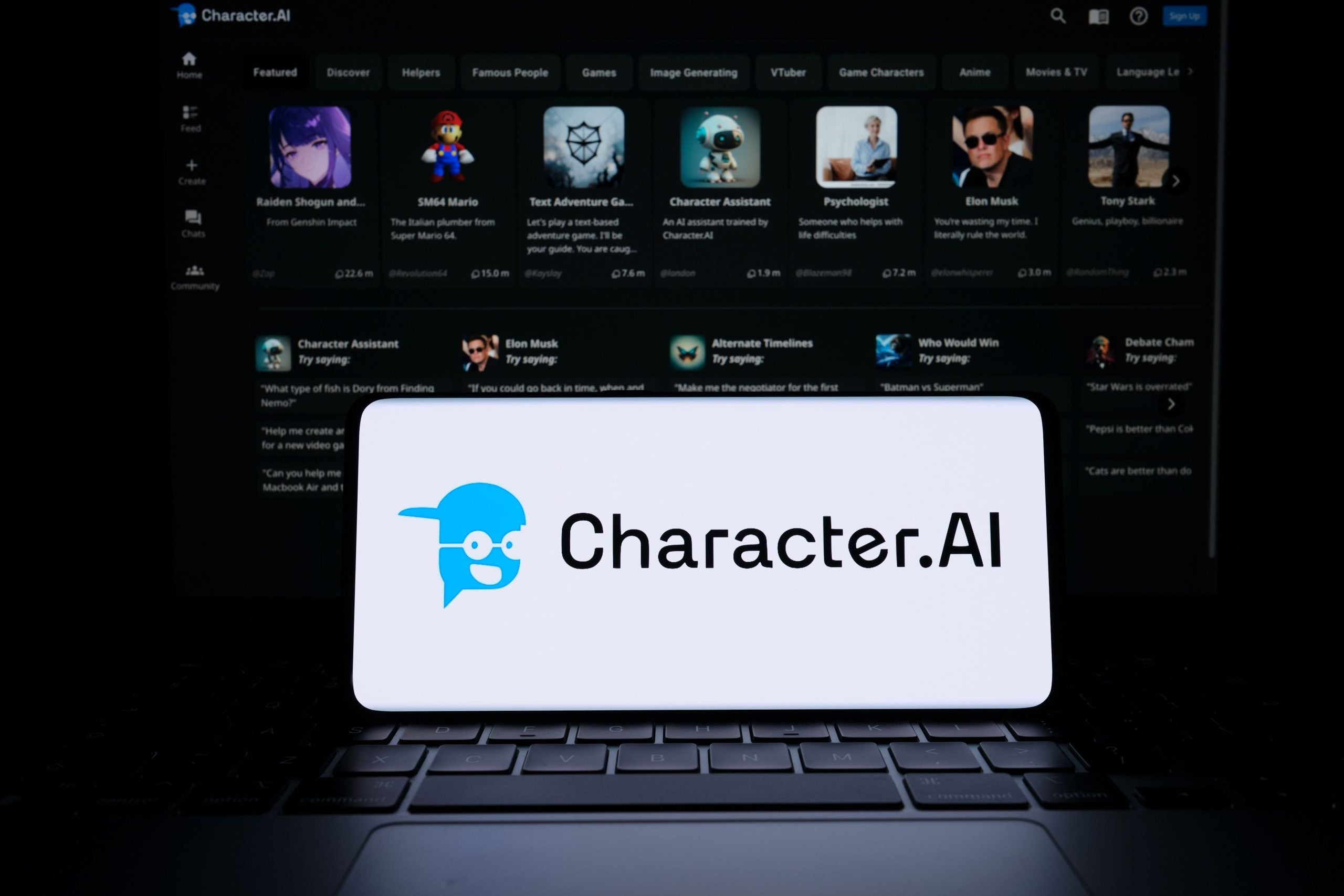 Character AI Unveils Generative AI Group Chat 