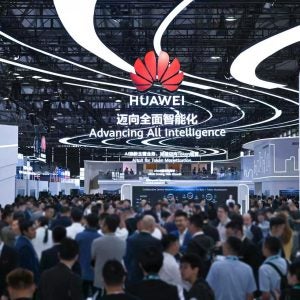 Huawei's MWC Shanghai 2026 booth in Hall N1. Credit: Huawei.
